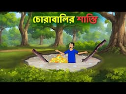 চোরাবালির শাস্তি | Bengali Moral Stories Cartoon | Notun Rupkothar Bangla Golpo | Dhadha Point