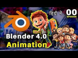 Blender 4.0 Full Course | 3d Animation Tutorial | Learn 3d Cartoon Making