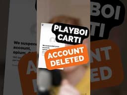 PLAYBOI CARTI ACCOUNT DELETED🗑️ #playboicarti #playboicartiedits #iammusic