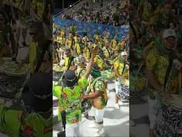 Bateria Mocidade - Esquenta setor 1 ensaio técnico 2024 #shorts #bateriadeescoladesamba