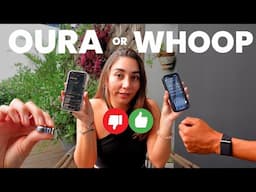 Whoop vs Oura Ring? Which One Should You Buy in 2024?  (Comparing price, sleep, fitness trackers)