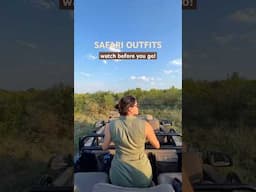 Packing for Safari? WATCH THIS 🧦🧢 #safari #safarioutfits #safaripacking