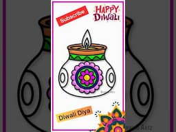 Happy Diwali.. #ytshorts #shortsfeed #easydrawing #diwali #digitaldraw #directeddrawing #viralshorts