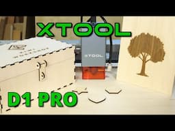 xTool D1 Pro Laser Machine Review and Tutorial For Woodworking Including Laser Cut Box Project