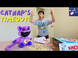 Catnap Got Put On TIME OUT Plush Stories with FNAF Plushies and Huggy