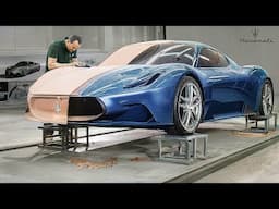 Inside Maserati Design Center Building Supercars Cars by Hands