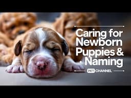 नवजात पिल्लों की देखभाल और नामकरण || Care and naming of newborn puppies