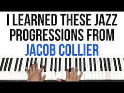 I Learned These Jazz Progressions from Jacob Collier | Piano Tutorial