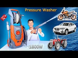 Best Pressure Washer for Car Bike tractor 🔥 AGARO Pressure Washer review & testing