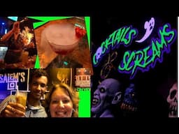 Drinking at Orlando's new Halloween bar COCKTAILS & SCREAMS