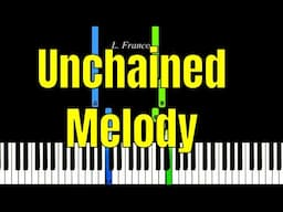 Unchained Melody - The Righteous Brothers | EASY Piano Tutorial