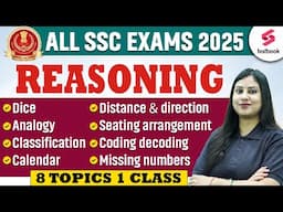 Reasoning for SSC Exams 2025 | SSC Reasoning Important Topics By Ritika Maam