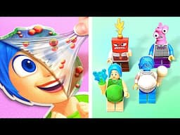 Emotions Turned to Lego! 😱🧱 *Lego Crafts for INSIDE OUT 2 Lovers*