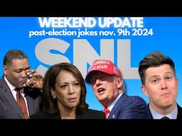 Weekend Update POST ELECTION JOKES | Nov. 9th 2024