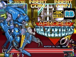 1994 [4K 60fps] Armored Warriors (Euro) Reptos Hardest NoRecoveries Nomiss ALL