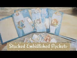 Stacked Embellished Pockets