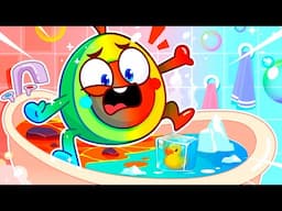 Avocado Baby Take a Bath 🛁🧼 Hot vs Cold 🤩 || Best Cartoons by VocaVoca Stories 🥑✨