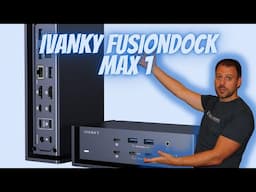 Superpower-Up Your MacBook | iVANKY FusionDock Max 1 Dual Thunderbolt 4 Dock