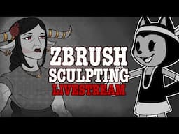 ZBrush Sculpting Stream 4--(KICKSTARTER HAS 17 HOURS LEFT!)