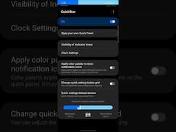 Samsung Galaxy S23 ✨ Control Panel Tricks