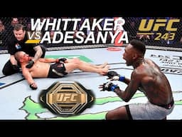 Israel Adesanya vs Robert Whittaker Fight Highlights