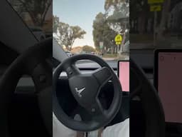 Tesla Full Self Driving Roundabout! 0%APR | up to $14k Off click 👉 below