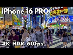 iPhone 16 Pro Max - Camera Test - 4K HDR 60fps + ProRes