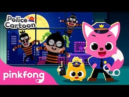 Catch the Thief in the City! | Game Play | Pinkfong The Police | Official Pinkfong