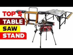 Top 5 Best Table Saw Stands Reviews in 2024 – Must Have for Every Woodworker!