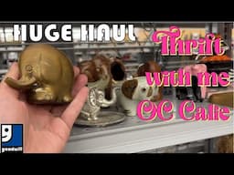 GOODWILL OC California thrift shop with me for awesome vintage haul, decor, and useful items