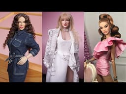 🎀Celebrity Doll Makeover! 🌟 Taylor Swift & Ahlan AlSamsi Dolls | DIY Barbie Tutorial