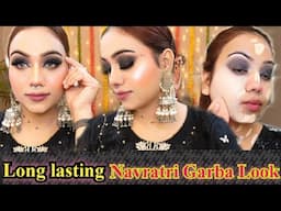 Navarti glowy Long Lasting Makeup|| Super Easy Makeup For Garba Night