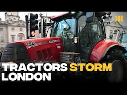 Furious farmers descend on Central London