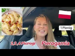 🇵🇱 “ Pierogi 🥟 Pierogarnia “ in Polish language 🇵🇱