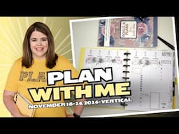 Plan with Me- November 18-24, 2024- Catch All Vertical Planner