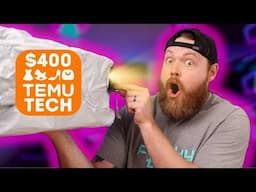 Actually Useful Temu Tech $400 HAUL!! Part 5 - Must Have Electronics, Accessories, and More!!