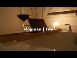 Vlogmas Two | World's Smallest Violin + Christmas Tree is Dressed!