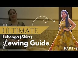 DIY Lehenga Skirt and blouse Tutorial |Empower Your Style with lehnga |Part 4️⃣| Empowering Women