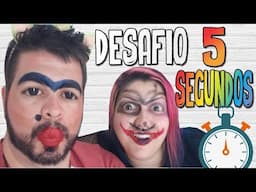 Desafio dos 5 Segundos + Maquiagem Surpresa ft. Danilo Bombonato