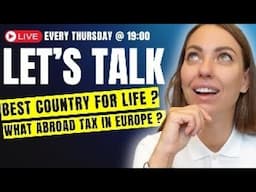 Best Country To Live? Is Life Better in Europe? How is Life? Personal Q&A