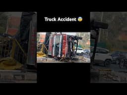 Truck Crash 😰 #crash #roadrage #vlog #dailyvlog #shorts #youtubeshorts