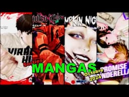 Toutes les SORTIES MANGAS pour OCTOBRE 2024