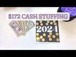 $172 Cash Stuffing | Sinking Funds | Savings Challenges