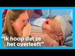 BABY wordt GEBOREN met GAT IN MIDDENRIF | Handen aan de couveuse | EO