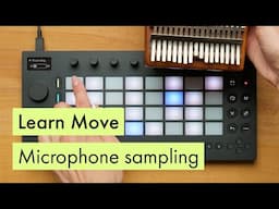 Ableton Move Tutorial: Using Move's Microphone to Record Samples