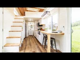 The Most Charming Beautiful Nate's Dual Loft Tiny House from JT Collective