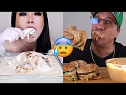 the MESSIEST mukbang moments i've ever seen