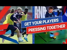 Press Together To Win | Session Three | Pressing And Tackling Six-Week Training Programme