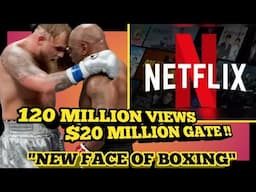 BREAKING UPDATE: JAKE PAUL NEW FACE OF BOXING ? TYSON VS PAUL DOES MASSIVE NUMBERS  & PAYOUT