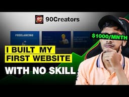 🔥How I built my Website without any skill and making 💲1000 dollars